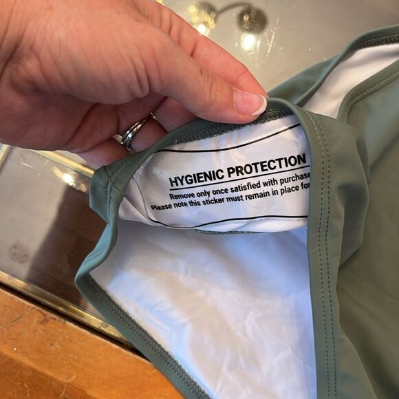 NWT Tempt Me Olive Bikini Set - Picture 6 of 8